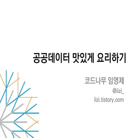 공공데이터 맛있게 요리하기