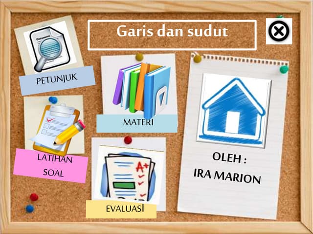 PPT Materi Hubungan Garis dan Sudut 