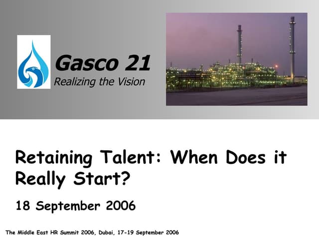 06 09 Retaining Talent (34 Slides)