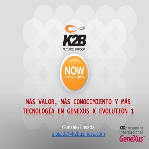 060 Mas Valor Mas Conocimiento Y Mas Tecnologia En Gene Xus X Evolution 1