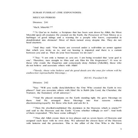 061  surah fussilat (the expounded)