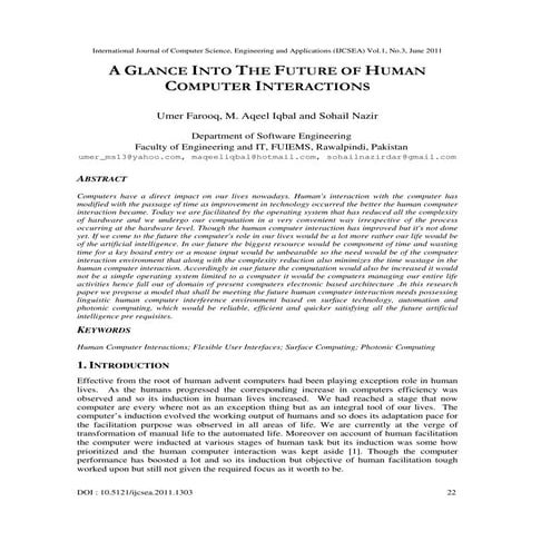 Human computer interaction | PPTX