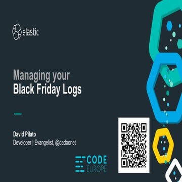 Managing your black friday logs - Code Europe