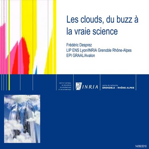 Les clouds, du buzz à la vraie science