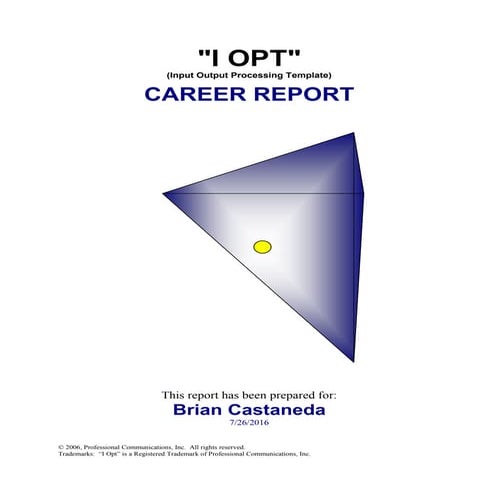 CareerReport | PDF