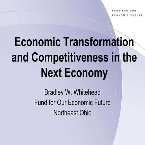 Brad Whitehead's presentation at NOACA's Annual Summit, 2010