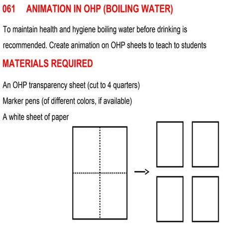 061 animation in ohp (boiling water) | PPT