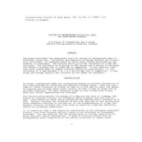 Stability analysis of earth dam by geostudio software | PDF