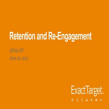 Re-engagement Strategies Author Todd Wilson  