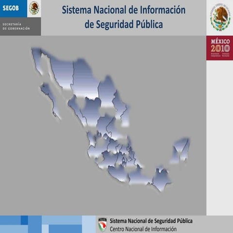 Sistema Nacional de Información de Seguridad Pública