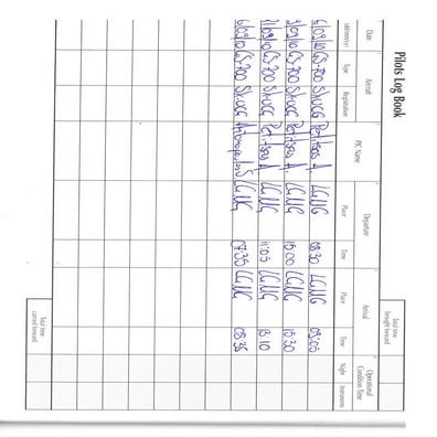 Ultralight Instructor Log book | PDF