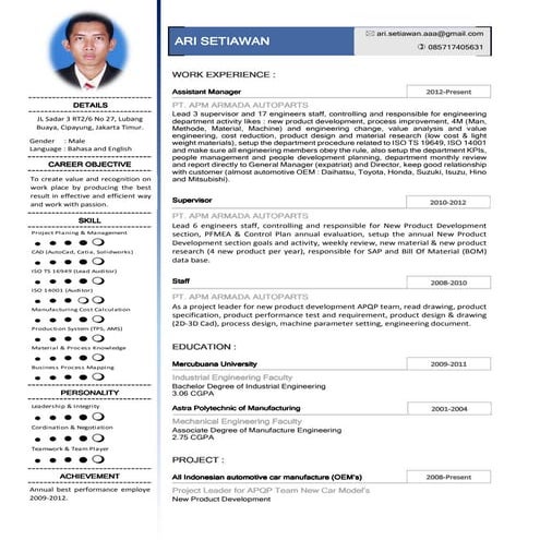 Resume | PDF