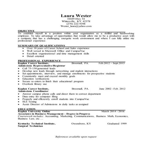 Resume | DOCX