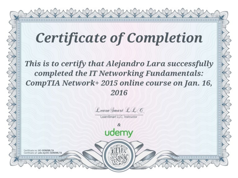 Network + cert