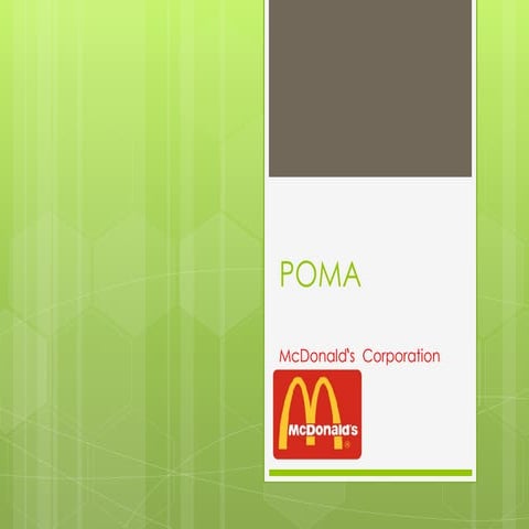 McDonald‘s Corporation