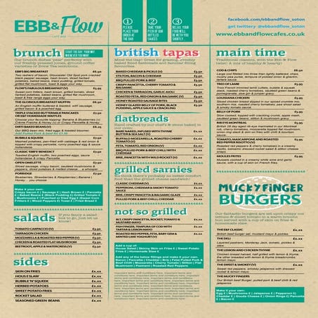 Sample menu price list | PDF