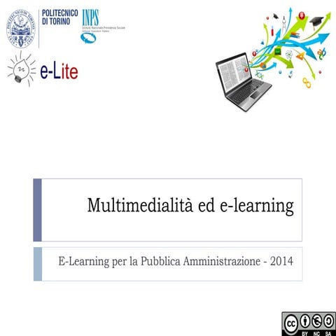  Multimedialità ed e-learning