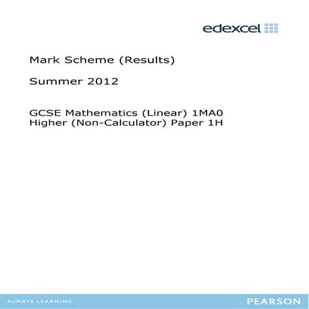 06a 1 ma0_1h_mark_scheme_-_june_2012