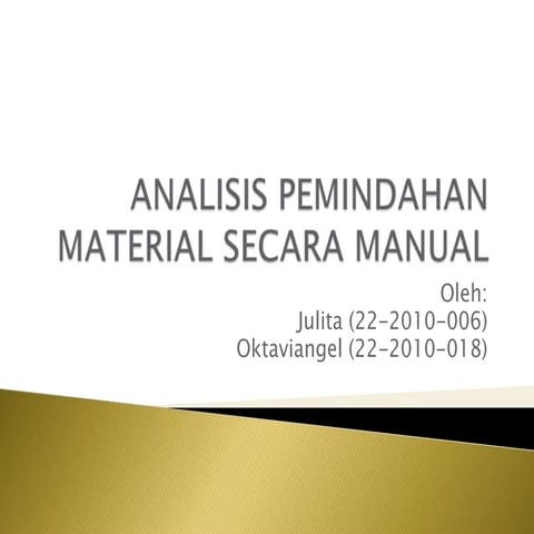 06 analisis memindahkan barang secara manual