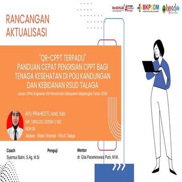 Panduan Cepat Pengisian CPPT dengan QR-CPPT Terpadu di RSUD Talaga | PDF