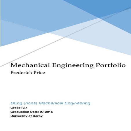 Engineering design portfolio for linked in | PPTX