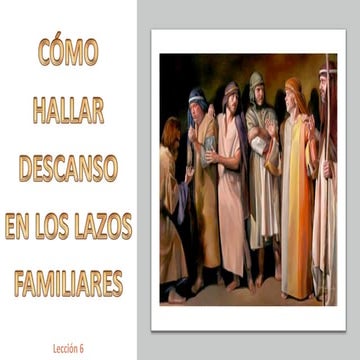 06 descanso en los lazos familiares