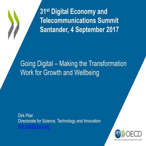 El programa "Going Digital" de la OCDE