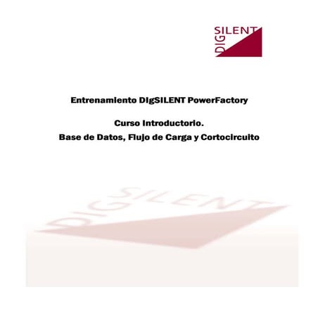 DigSILENT PF - 06 ejercicios entrenamiento básico