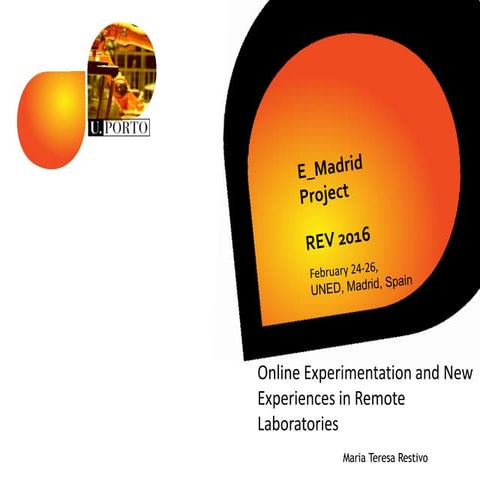 Seminario eMadrid sobre "Nuevas experiencias en laboratorios remotos". Experi...