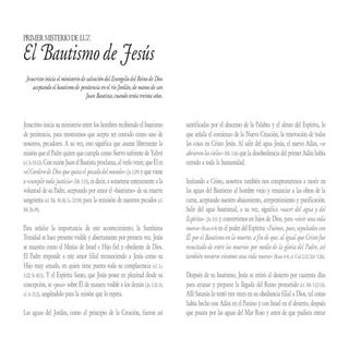 BAUTISMO DE CRISTO