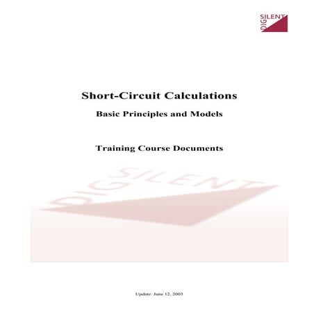 DigSILENT PF - 06 (es) short circuit theory