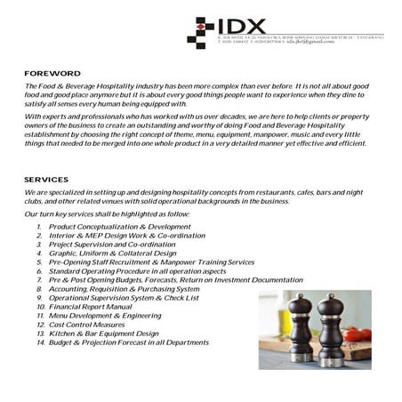 PROPOSAL IDX