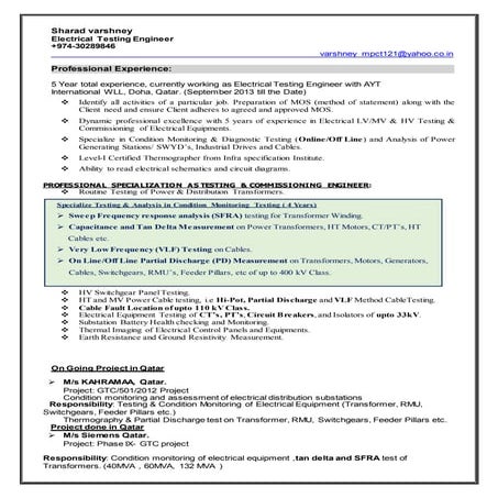 Mark r chase current resume | PDF