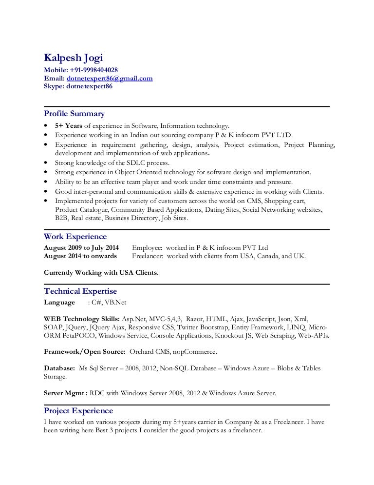 Kalpesh_Jogi_Resume
