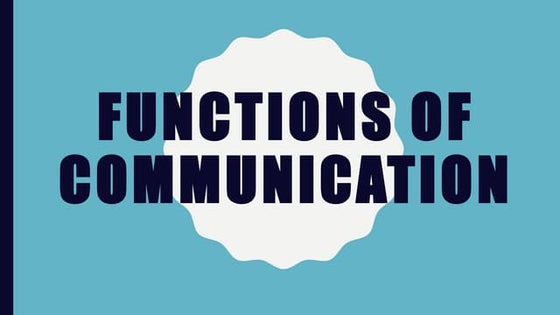 5 elements of communication | PPT