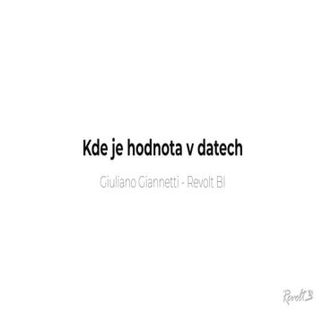 MetaData – kde je hodnota v datech