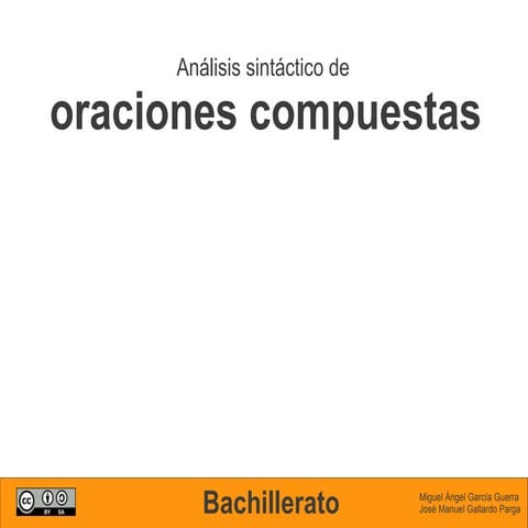 Análisis sintáctico 12 he dejado_los_libros_en_casa_de_los_abuelos