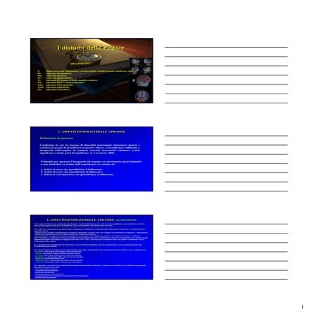 06 i disturbi delle prassie