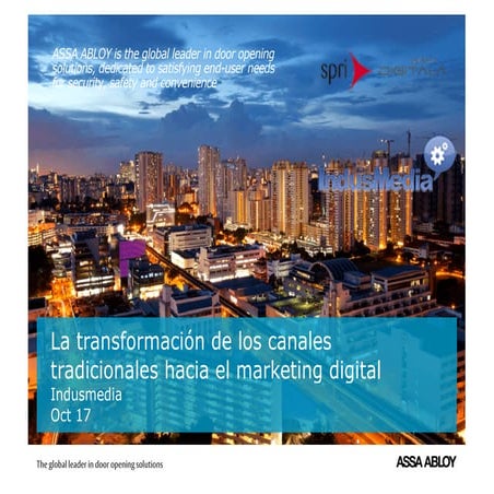 Indusmedia 2017.Tesa. Carlos Exposito