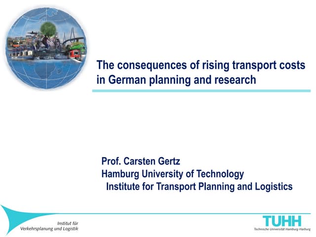 06 Gertz - Rising transport costs G...