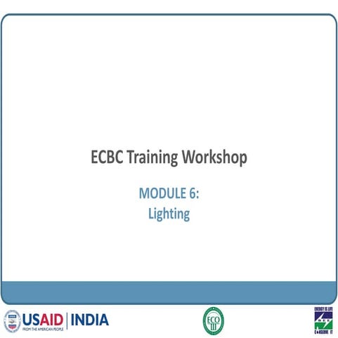 ECBC Training_06-Lighting