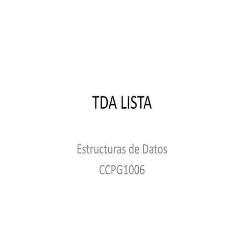 06 listas1 t2018