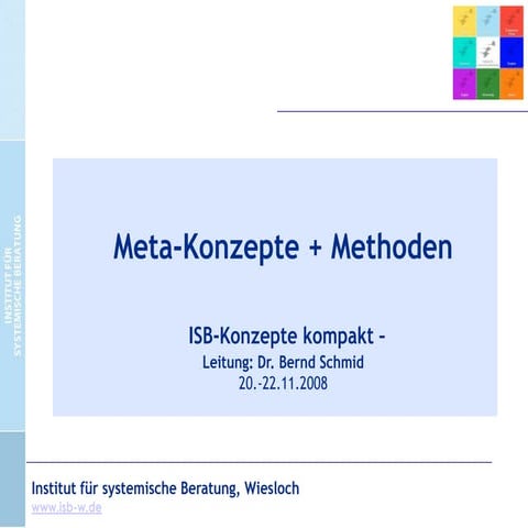 Systemische Professionalität - Meta-Konzepte und Methoden