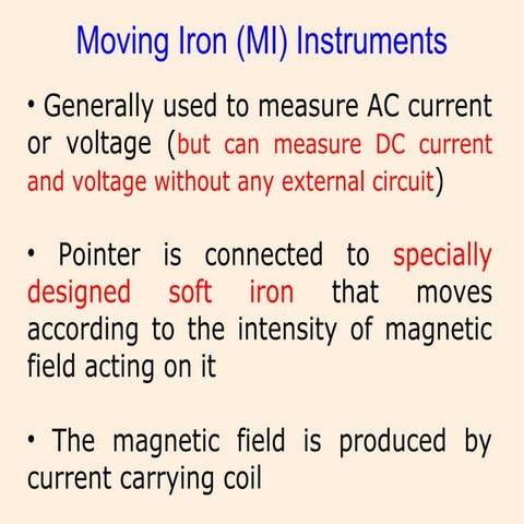 Moving Iron