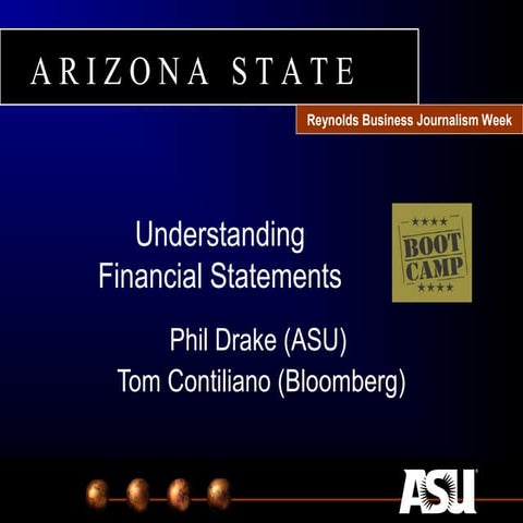 “Interpreting Financial Statements” by Philip Drake