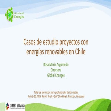 Paraguay | Jul-16 | Proyectos de energia renovable en Chile