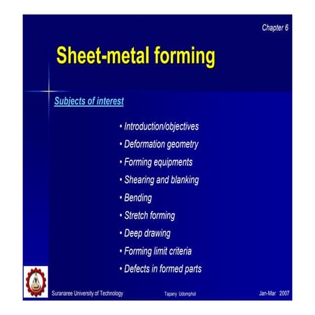 06 sheet metal forming
