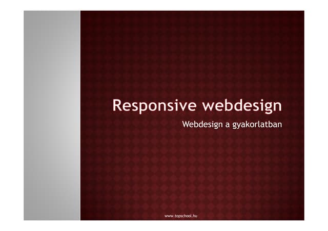 Webdesin responsive