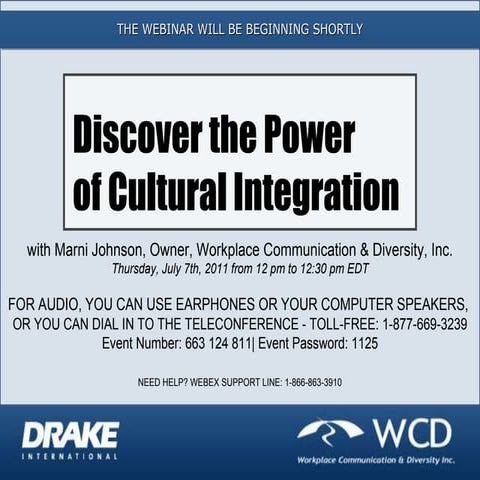 Discover the Power of Cultural Integration: How to Integrate Culturally Diver...