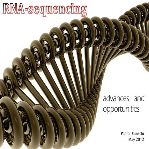 RNA sequencing: advances and opportunities 